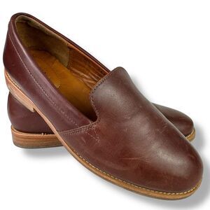 Classic Brown Leather Loafers